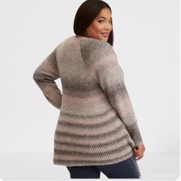 Ombré Open Cardigan. NWOT - Picture 3 of 6